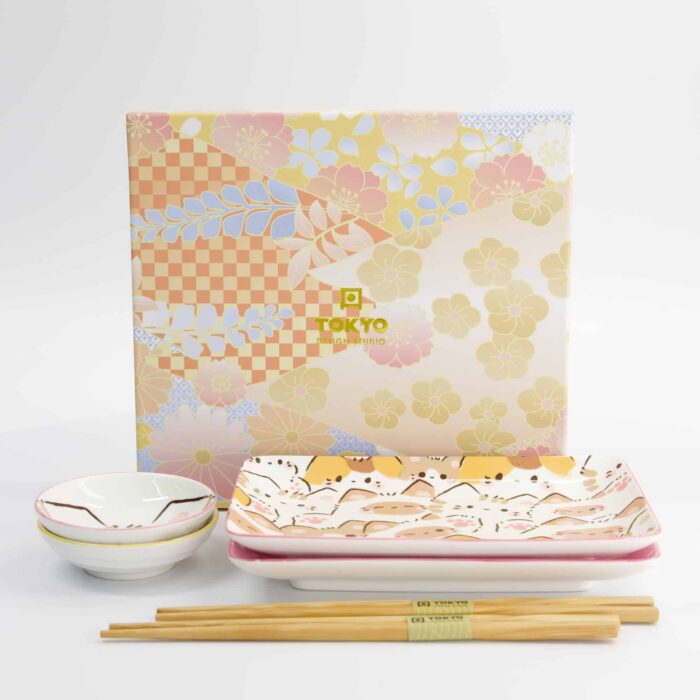 Kawaii - Cat - Sushi Giftset – 6 pcs - Image 4