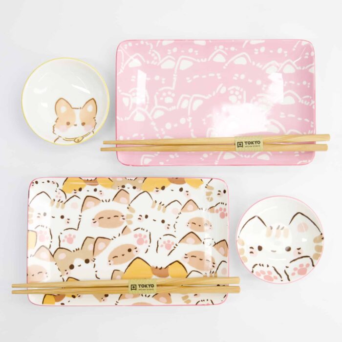 Kawaii - Cat - Sushi Giftset – 6 pcs - Image 8