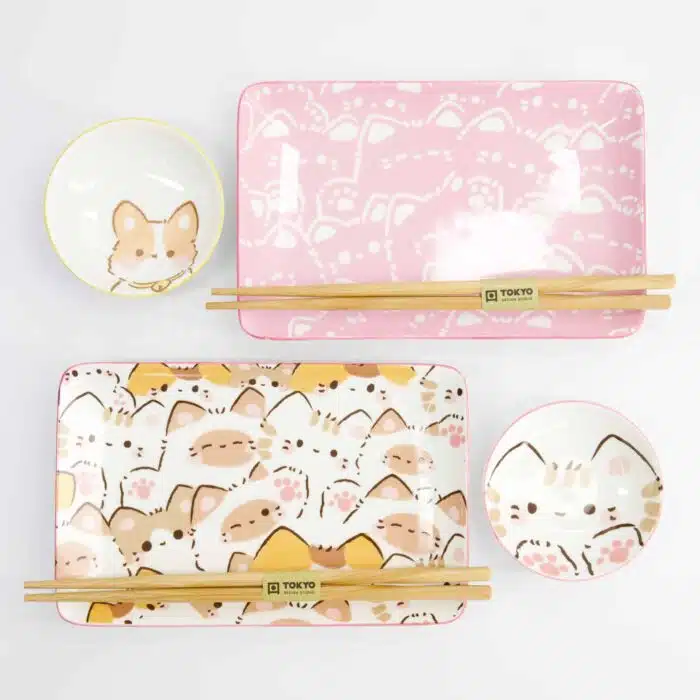Kawaii - Cat - Sushi Giftset – 6 pcs - Image 8