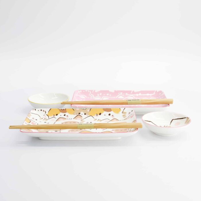 Kawaii - Cat - Sushi Giftset – 6 pcs - Image 5