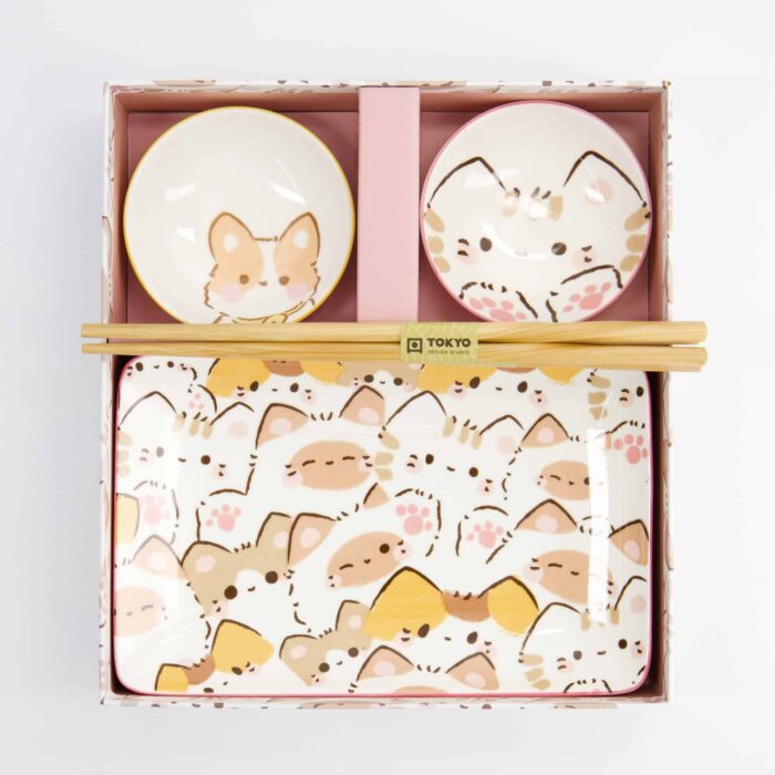 Kawaii - Cat - Sushi Giftset – 6 pcs - Image 3