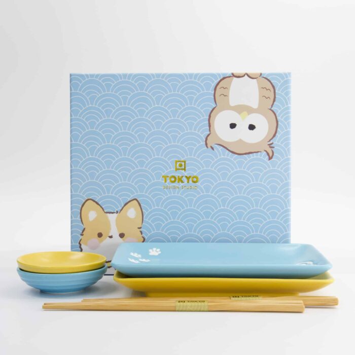 Kawaii - Shiba & Owl - Sushi Giftset – 6 pcs - Image 6