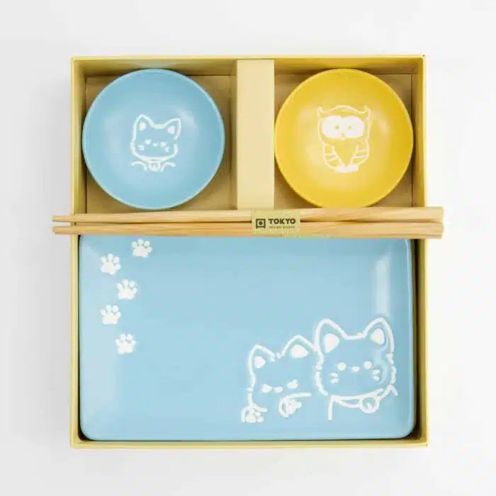 Kawaii - Shiba & Owl - Sushi Giftset – 6 pcs - Image 3