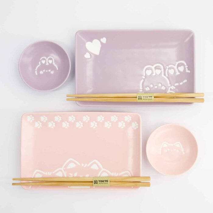 Kawaii - Rabbit & Cat - Sushi Giftset – 6 pcs - Image 6