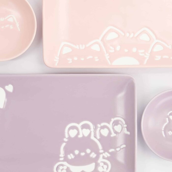 Kawaii - Rabbit & Cat - Sushi Giftset – 6 pcs - Image 4