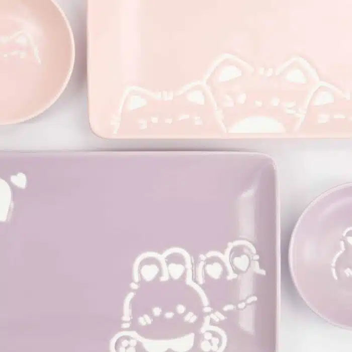 Kawaii - Rabbit & Cat - Sushi Giftset – 6 pcs - Image 4