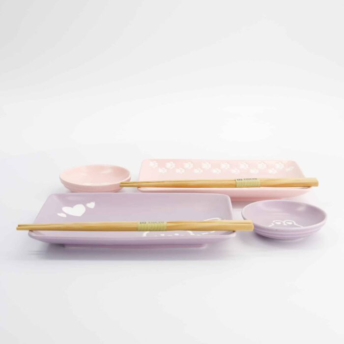 Kawaii - Rabbit & Cat - Sushi Giftset – 6 pcs - Image 5