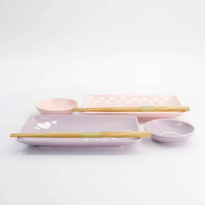 Kawaii - Rabbit & Cat - Sushi Giftset – 6 pcs - Image 5
