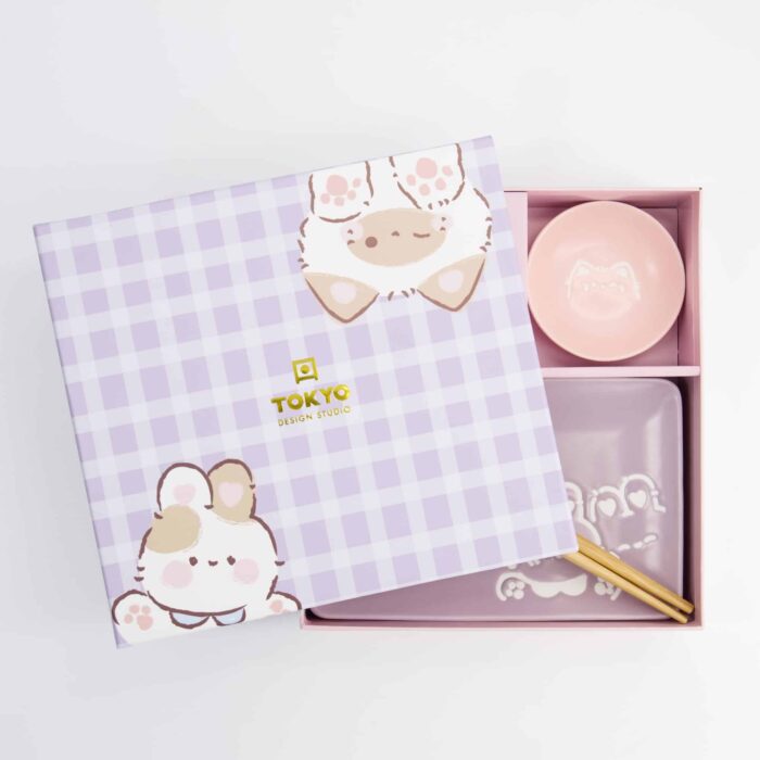 Kawaii - Rabbit & Cat - Sushi Giftset – 6 pcs - Image 7
