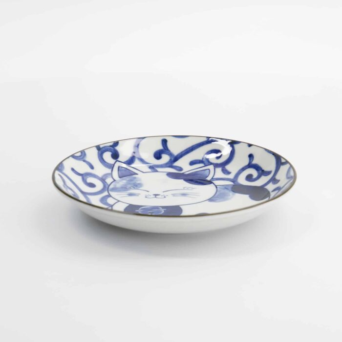 Kawaii – Round Plate – Cat Neko – 16.7 x 2.8 cm – 500 ml - Image 2