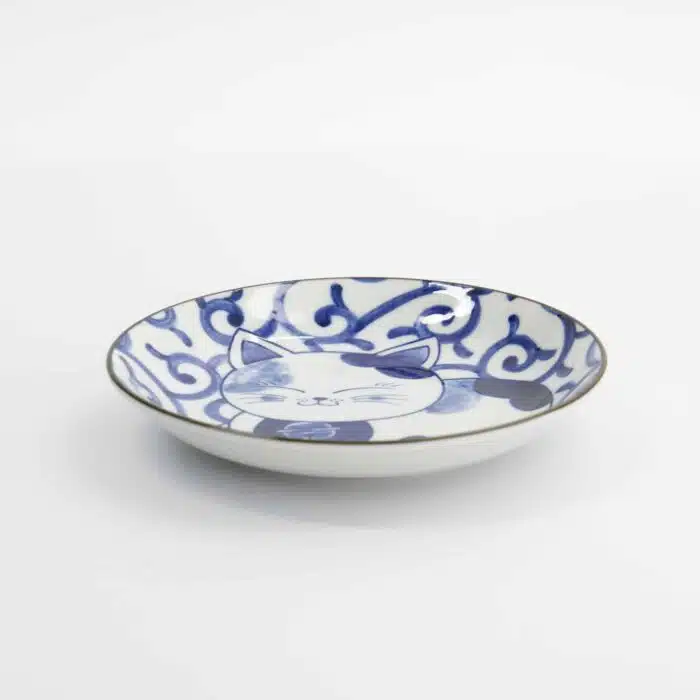 Kawaii – Round Plate – Cat Neko – 16.7 x 2.8 cm – 500 ml - Image 2