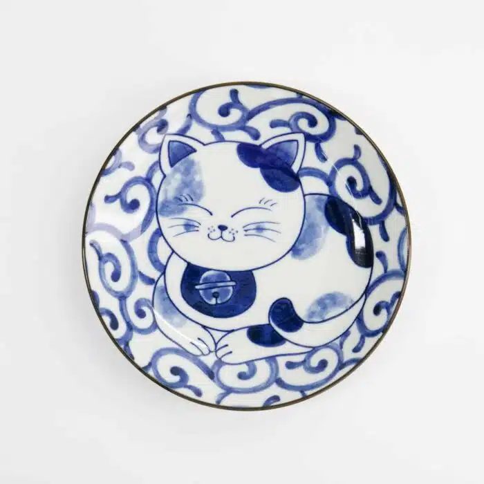 Kawaii – Round Plate – Cat Neko – 16.7 x 2.8 cm – 500 ml