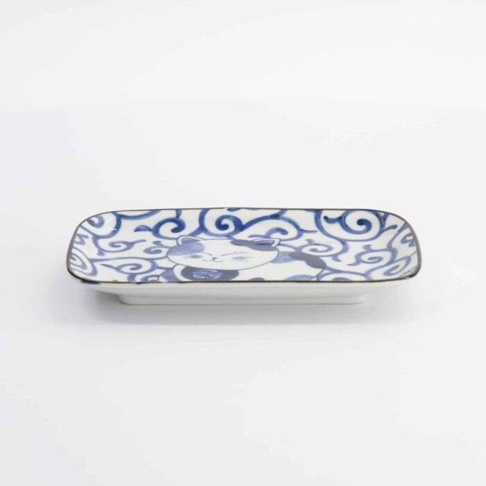 Kawaii – Rectangular Plate – Cat Neko – 16.3 x 10.2 cm - Image 2