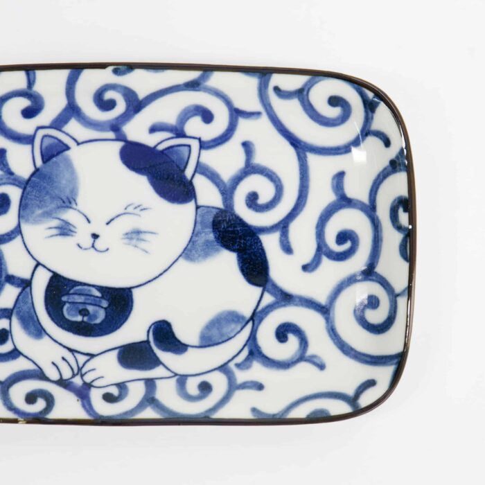 Kawaii – Rectangular Plate – Cat Neko – 16.3 x 10.2 cm - Image 4