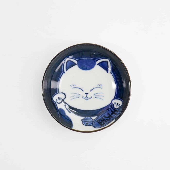 Kawaii - Round - Sauce - Dish - Cat - Neko - 10.2x2.5cm - Image 3