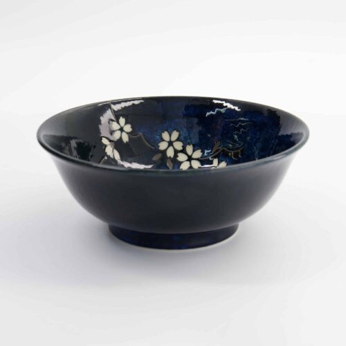 Tokyo Design Studio - Cobalt Blauw - Sakura - Ramen Kom - 20.5x8cm - 1200ml