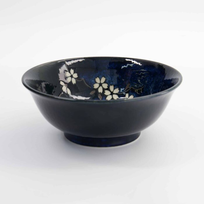 Tokyo Design Studio - Cobalt Blauw - Sakura - Ramen Kom - 20.5x8cm - 1200ml