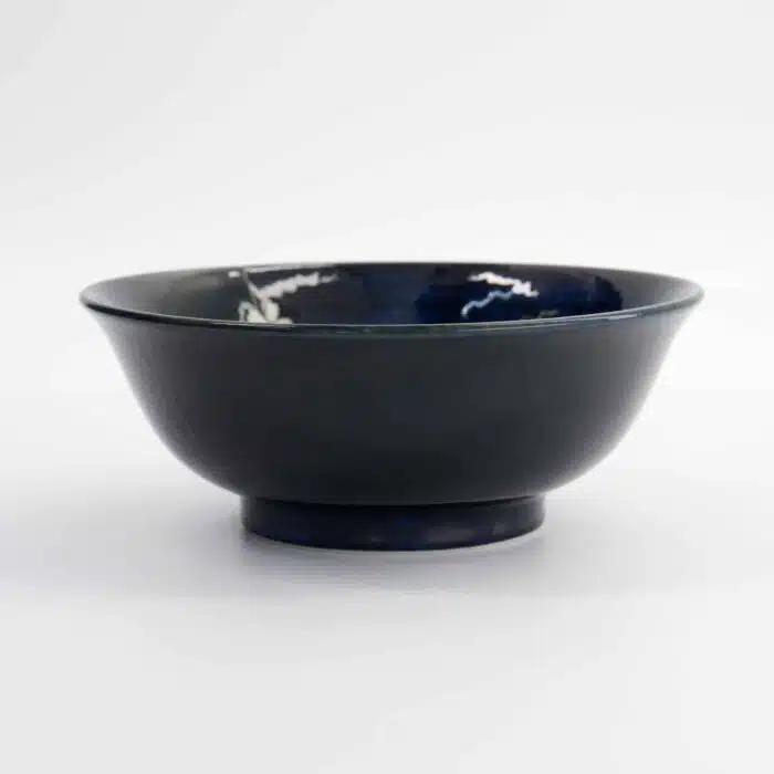 Tokyo Design Studio - Cobalt Blue - Sakura - Ramen Bowl - 20.5x8cm - 1200ml - Image 3