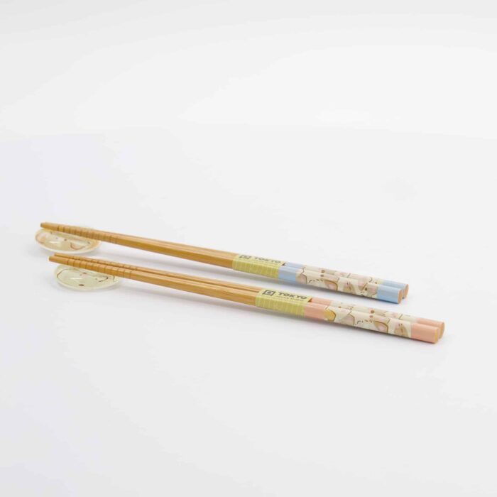 Tokyo Design Studio - Chopsticks Set - Kawaii Cats - 2 Pairs - Image 3