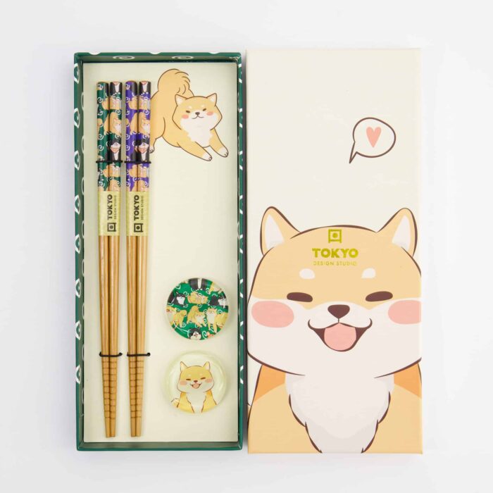 Tokyo Design Studio - Chopsticks Set - Shiba - 2 Pairs - Image 2