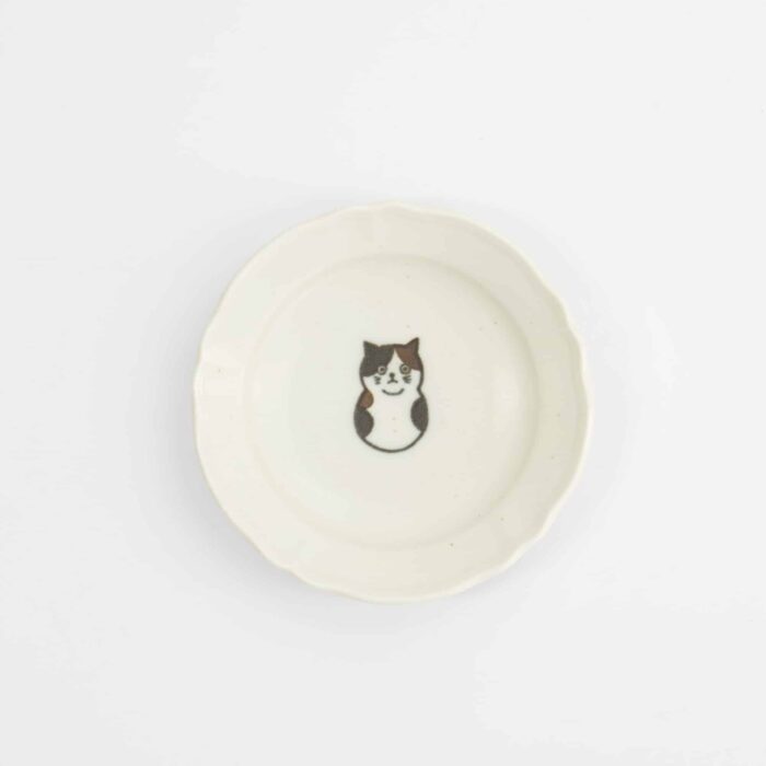 Tokyo Design Studio - Neko Maruke Cat - Sauce Dish - 10x3cm - Image 2