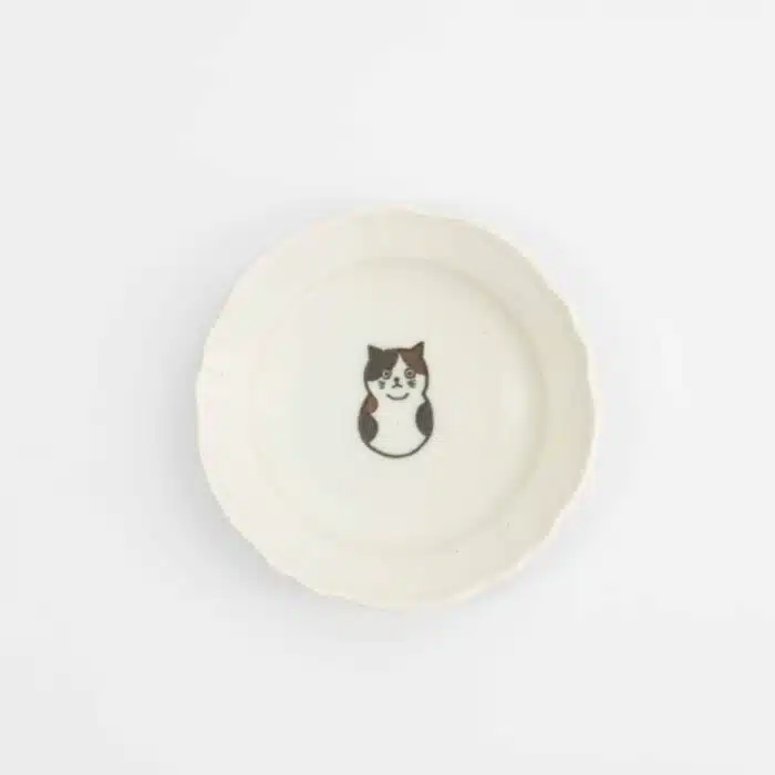 Tokyo Design Studio - Neko Maruke Cat - Sauce Dish - 10x3cm - Image 2