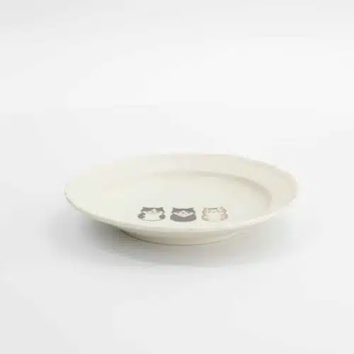 Tokyo Design Studio - Neko Maruke Kattenbordje - Saus Schaaltje - 16,5x2,8cm