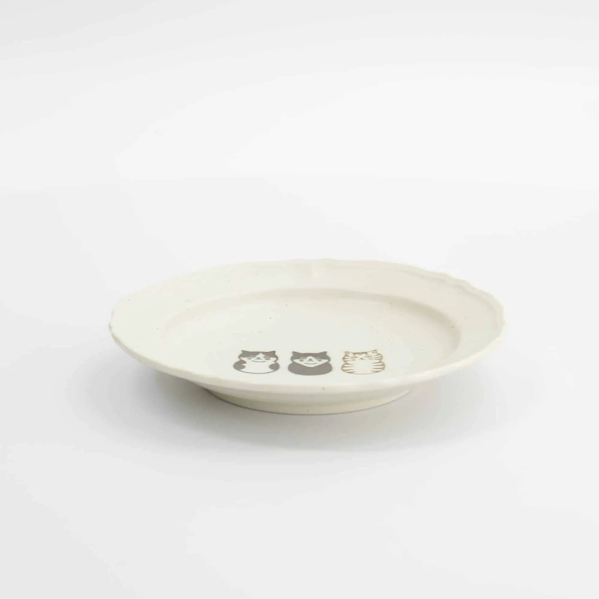 Tokyo Design Studio - Neko Maruke Kattenbordje - Saus Schaaltje - 16,5x2,8cm