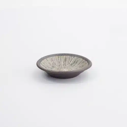 Tokyo Design Studio - Saus Schaaltje Streep - Bruin - 7.8x1.8cm