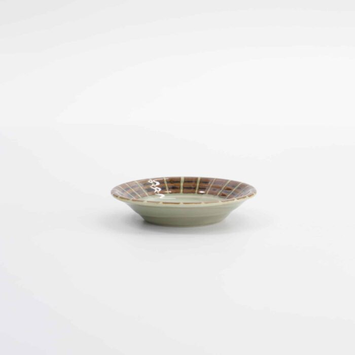 Tokyo Design Studio - Sauce Dish Sabi Tokusa - Brown - 7.8x1.8cm - Image 3