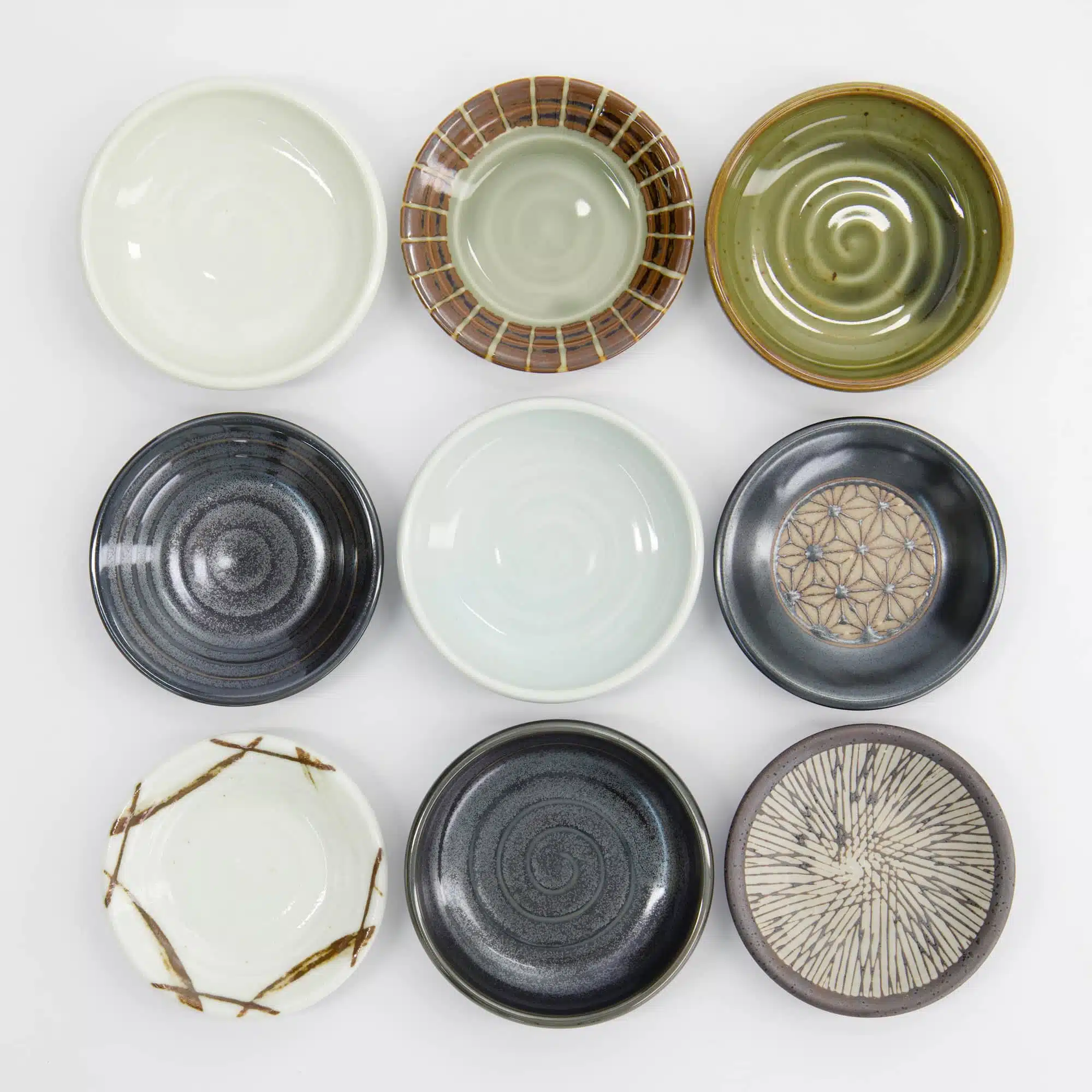 Tokyo Design Studio - Sauce Dish Sabi Tokusa - Brown - 7.8x1.8cm - Image 4