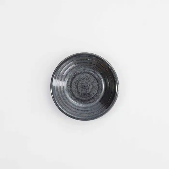 Tokyo Design Studio - Sauce Dish Tetsu Kessho - Black - 7.8x1.8cm - Image 2