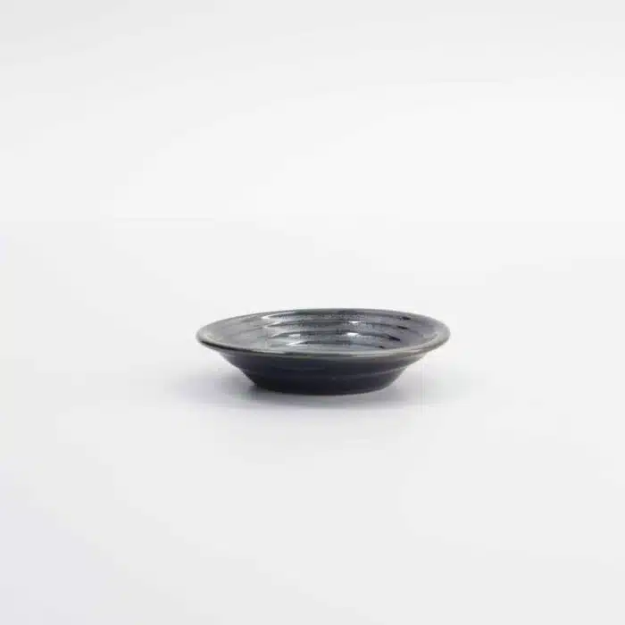 Tokyo Design Studio - Sauce Dish Tetsu Kessho - Black - 7.8x1.8cm - Image 3