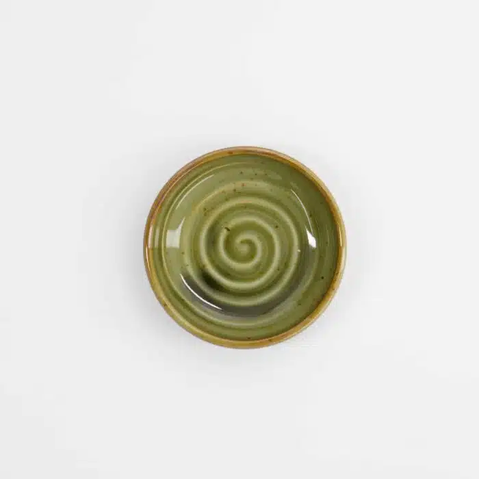 Tokyo Design Studio - Sauce Dish Oribe - Black - 8x2.4cm - Image 3