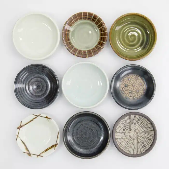 Tokyo Design Studio - Sauce Dish Oribe - Black - 8x2.4cm - Image 4