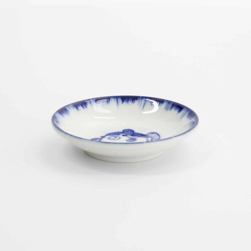 Tokyo Design Studio - Saus Schaaltje Kogelvis - Blauw/Wit - 9x2cm