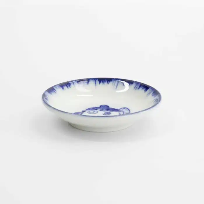 Tokyo Design Studio - Saus Schaaltje Kogelvis - Blauw/Wit - 9x2cm