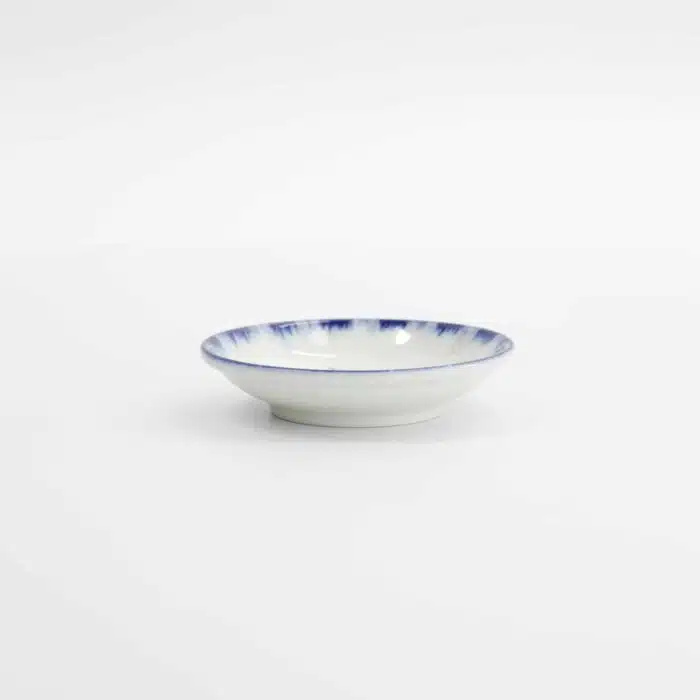 Tokyo Design Studio - Sauce Dish Puffer Fish - Blue/White - 9x2cm - Image 3