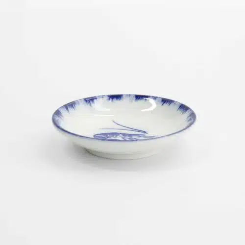 Tokyo Design Studio – Saus Schaaltje Garnaal – Blauw/Wit – 9x2cm
