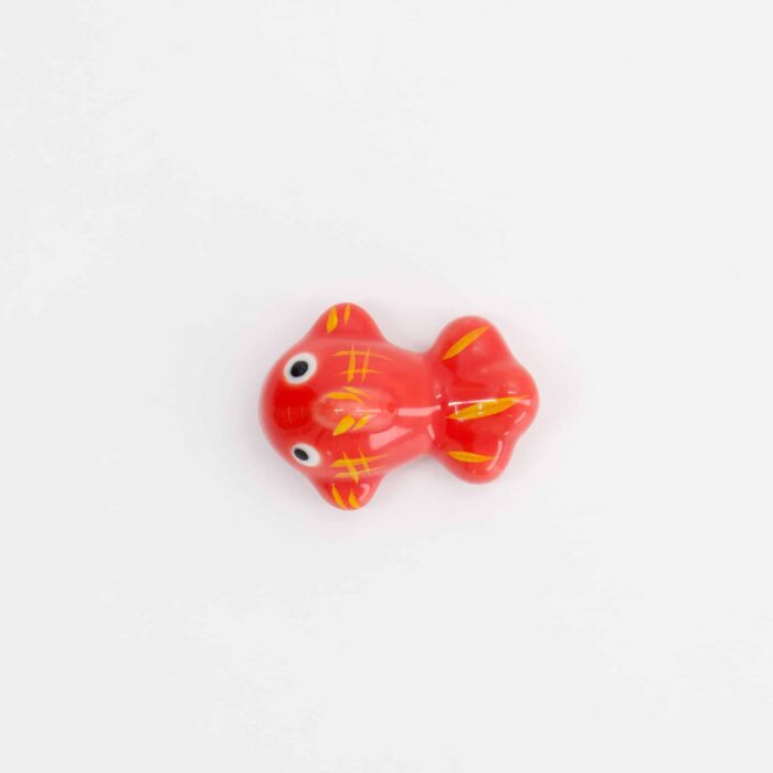 Tokyo Design Studio – Chopsticks Rest – Goldfish – Red - Image 3