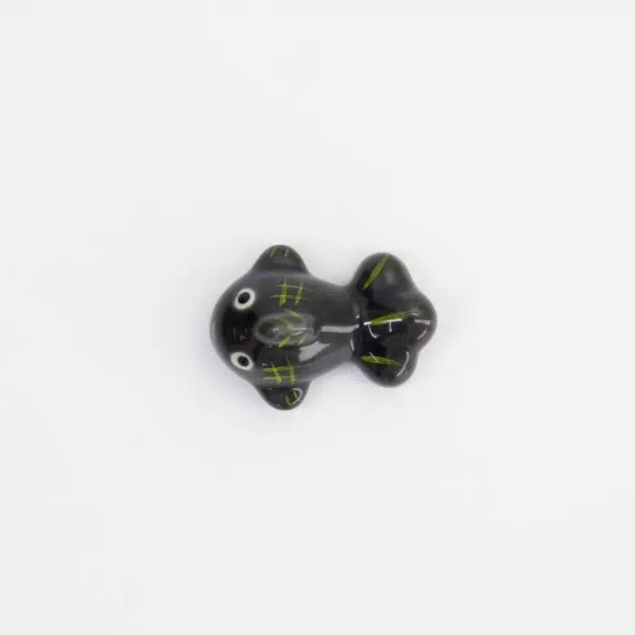 Tokyo Design Studio – Chopsticks Rest – Goldfish – Black - Image 3