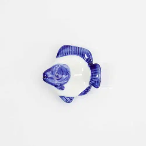 Tokyo Design Studio - Chopstick Houder - Vis - Blauw/Wit