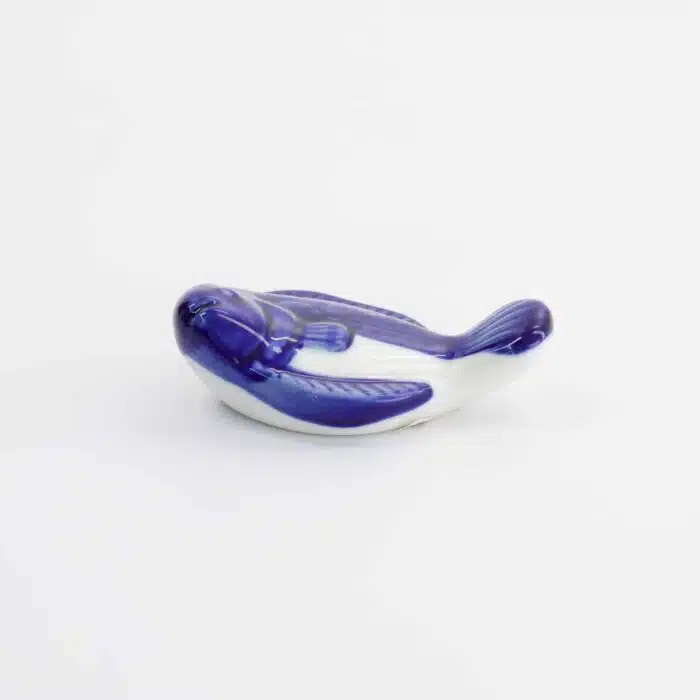 Tokyo Design Studio - Chopstick Rest - Fish - Blue/White - Image 3