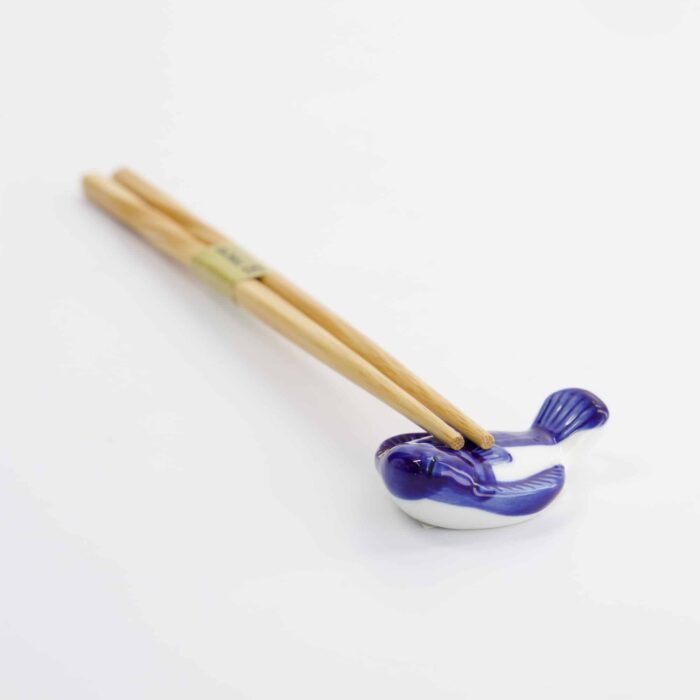 Tokyo Design Studio - Chopstick Rest - Fish - Blue/White - Image 4