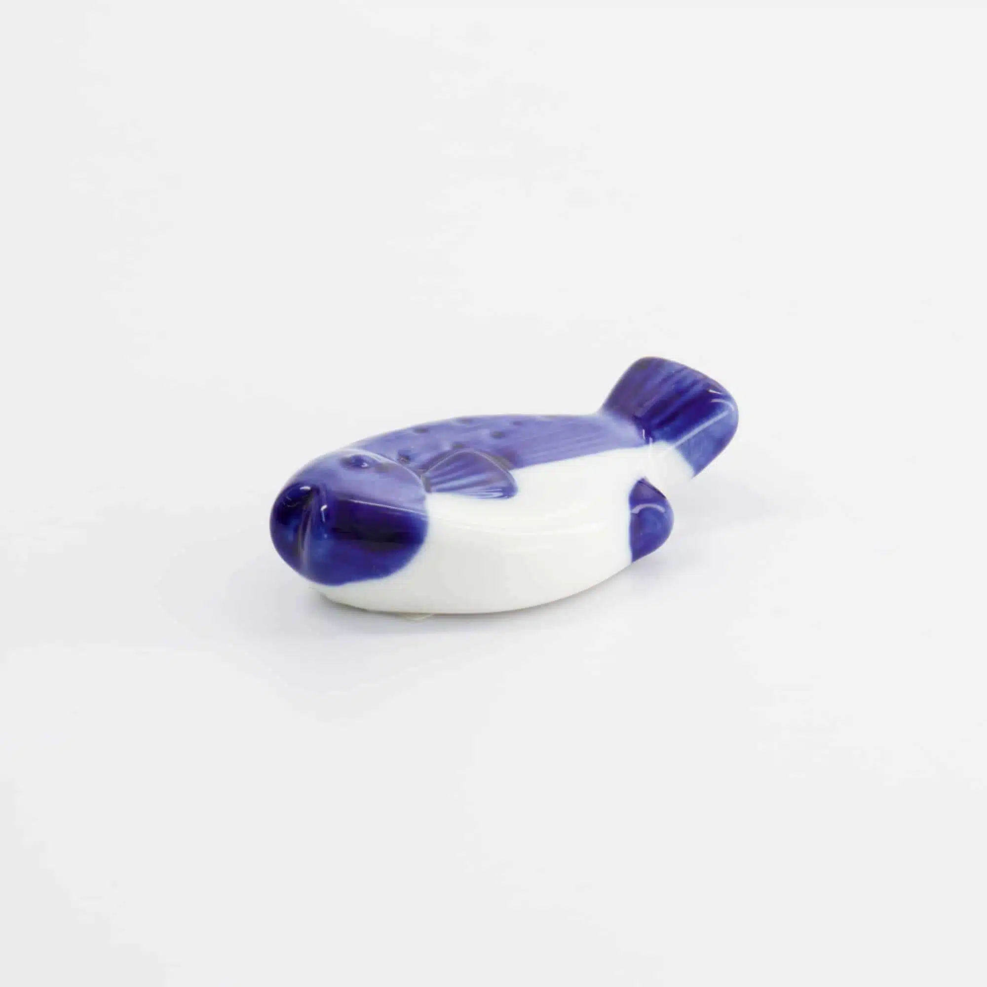 Tokyo Design Studio - Chopstick Rest - Fish - Blue/White - Image 2