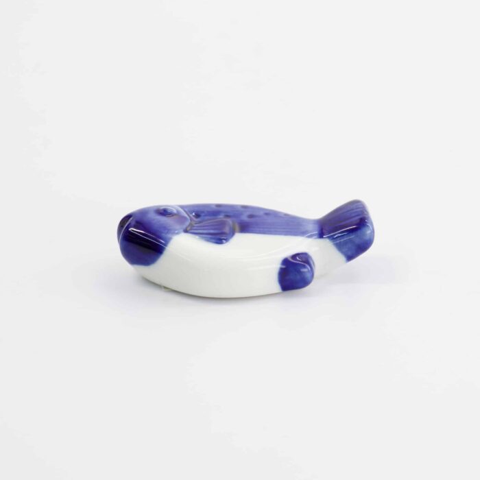 Tokyo Design Studio - Chopstick Rest - Fish - Blue/White - Image 3