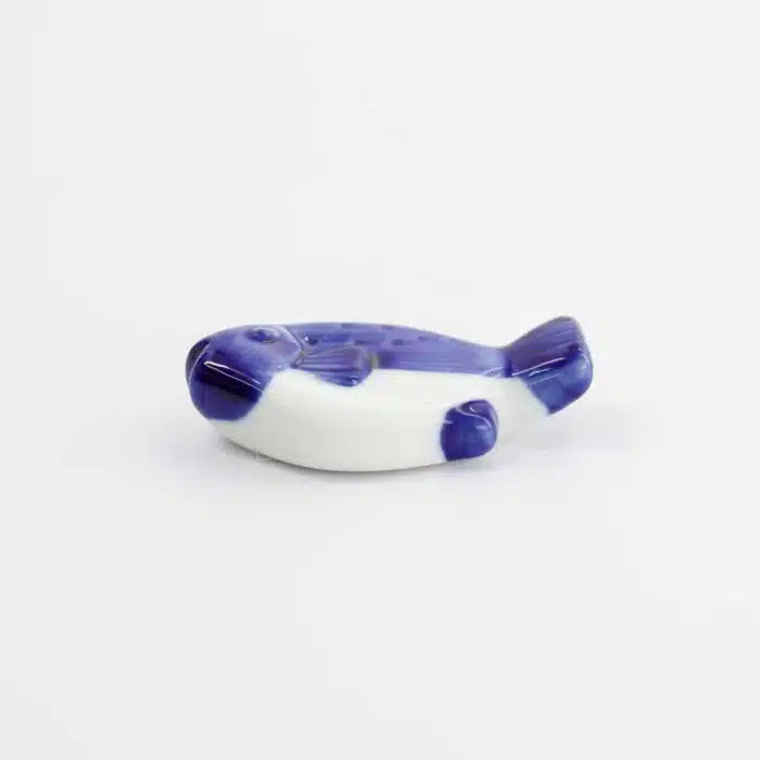 Tokyo Design Studio - Chopstick Rest - Fish - Blue/White - Image 3