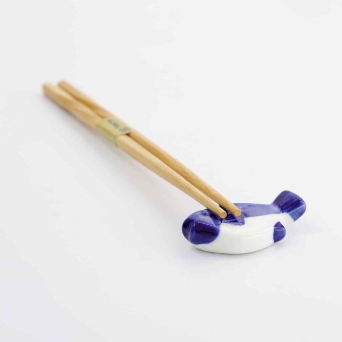 Tokyo Design Studio - Chopstick Rest - Fish - Blue/White - Image 4
