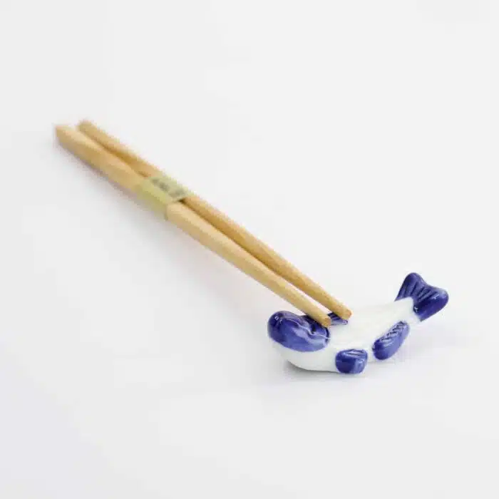 Tokyo Design Studio - Chopstick Rest - Fish - Blue/White - Image 4