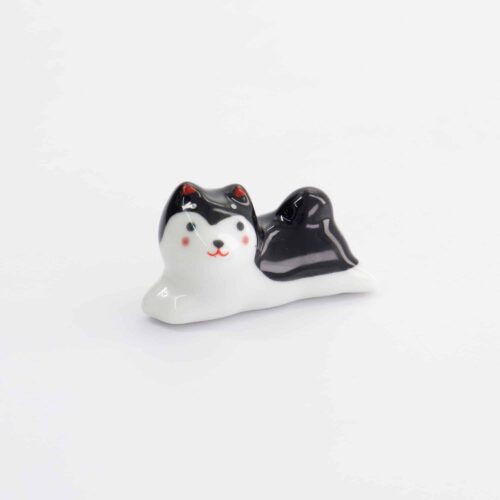 Tokyo Design Studio - Chopstick Houder - Shiba - Zwart/Wit